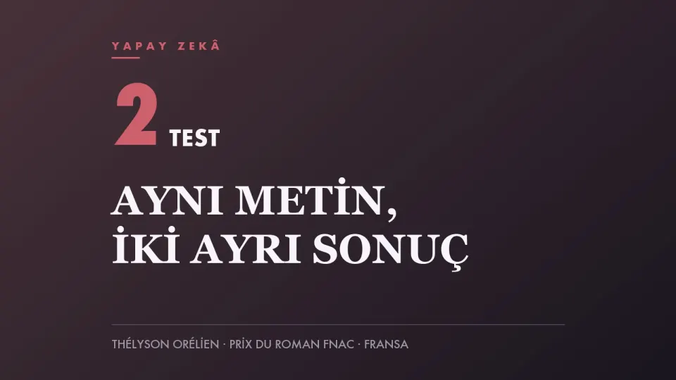 Yapay zekâ suçlaması haberi için hazırlanan koyu zeminli kapak görseli