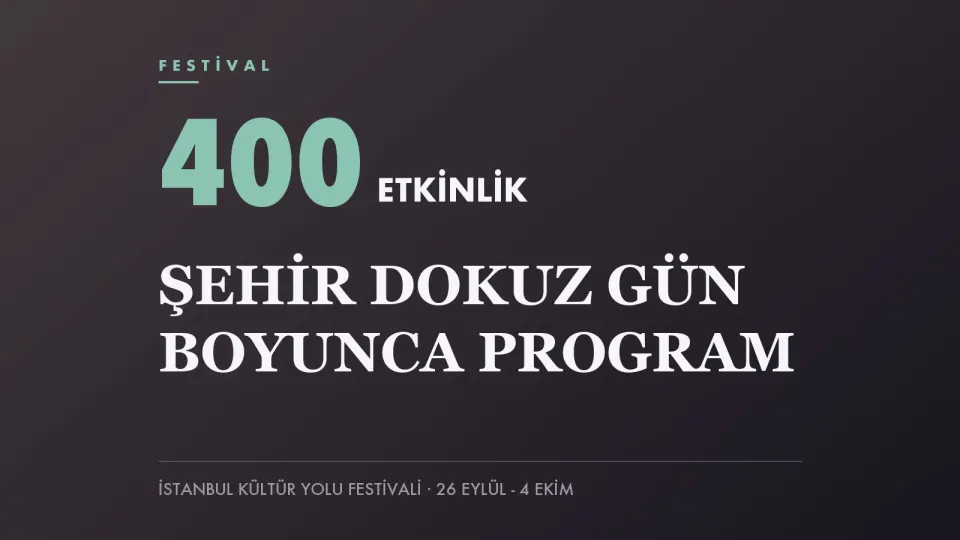 İstanbul Kültür Yolu Festivali haberi için hazırlanan koyu zeminli kapak görseli